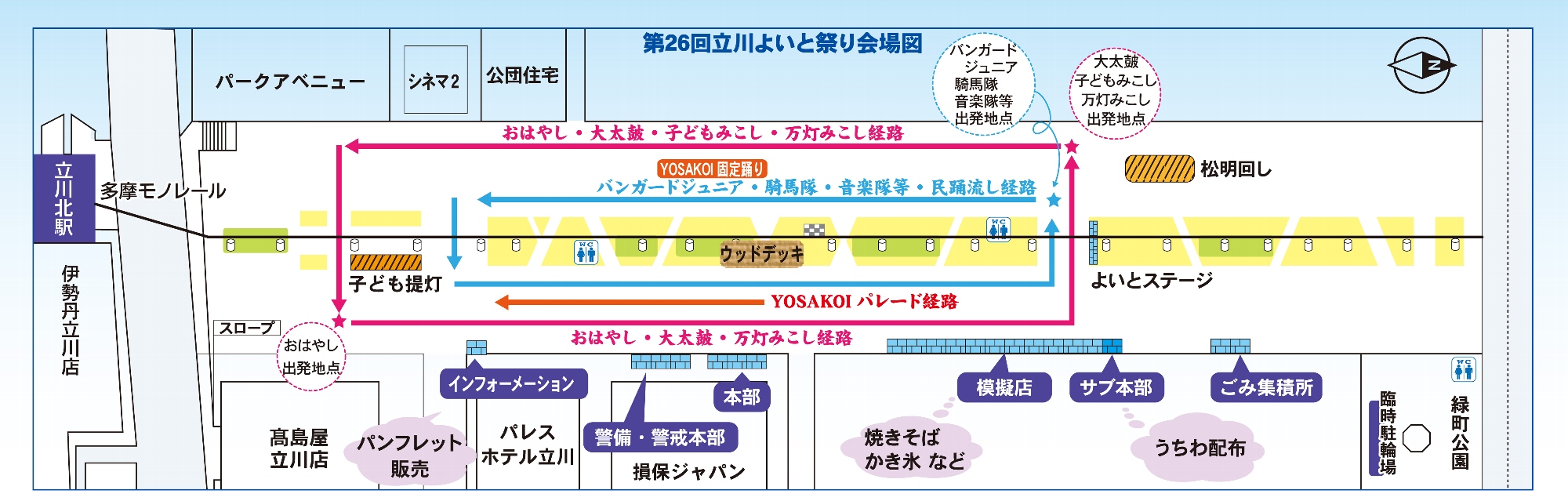 第26回立川よいと祭り 公益財団法人立川市地域文化振興財団